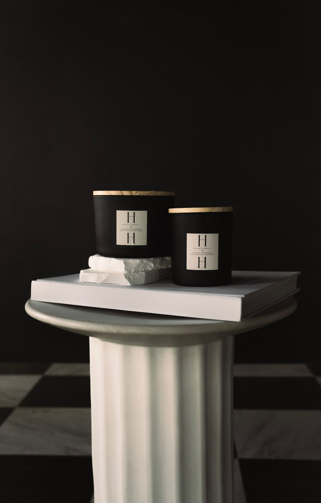Holistic Hippie Aura™ Elixir One: After Hours Intention Candle – Beeswax & Coconut Blend